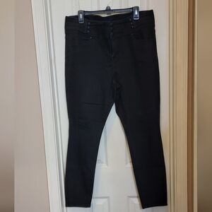 Black jeggings Juniors 17/18